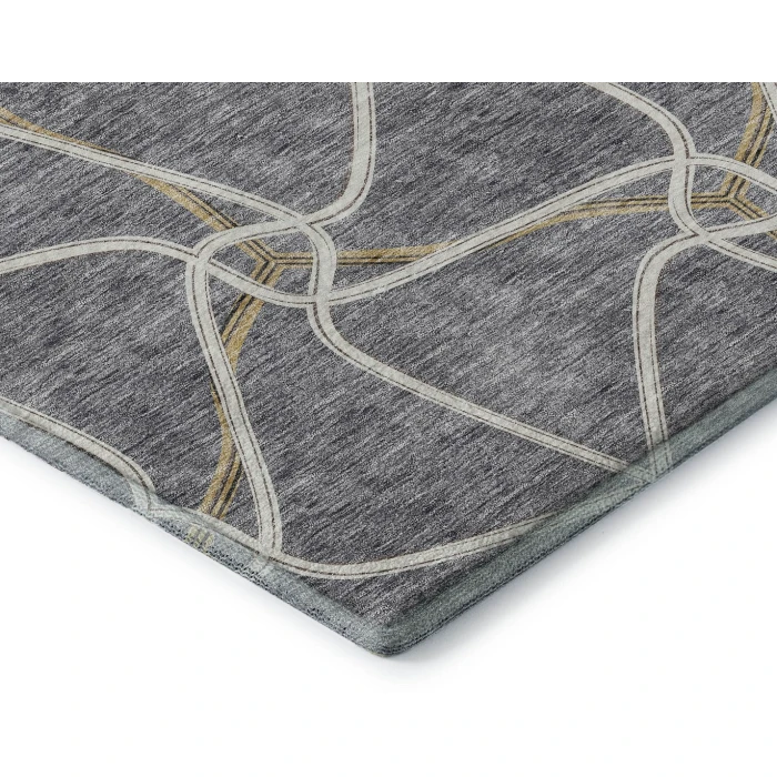 Addison Mayfield Gray AMF948 8ft. x 10ft. Rect. Rug