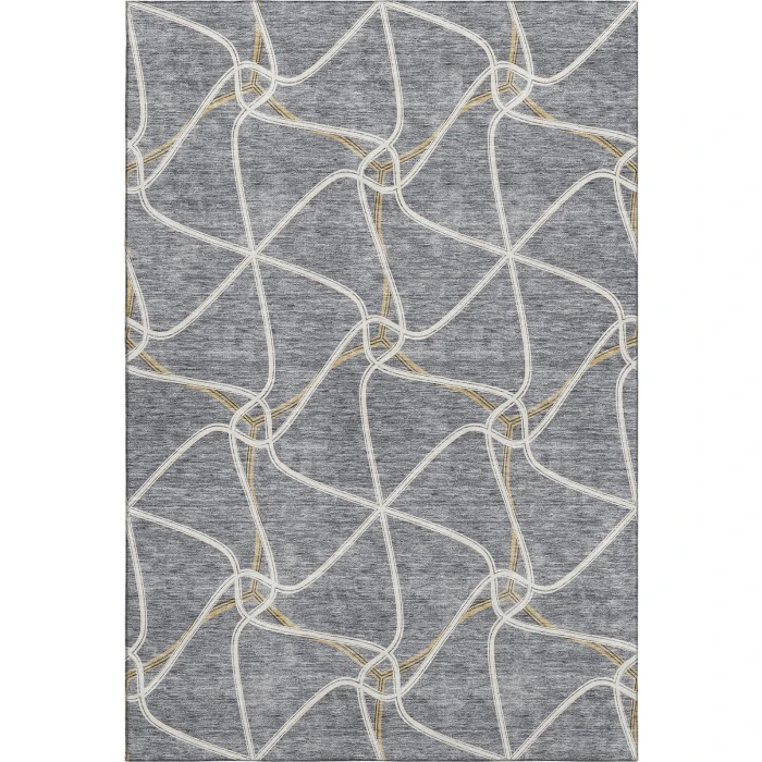 Addison Mayfield Gray AMF948 8ft. x 10ft. Rect. Rug