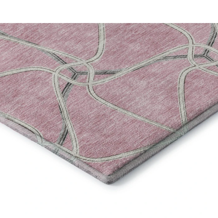 Addison Mayfield Pink AMF948 5ft. x 7ft. 6in. Rect. Rug