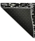Addison Mayfield Black AMF949 - 8ft. Round Rug