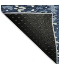 Addison Mayfield Blue AMF949 - 8ft. Round Rug