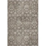 Addison Mayfield Brown AMF94 - 8ft. Round Rug