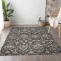 Addison Mayfield Gray AMF94 - 8ft. Round Rug