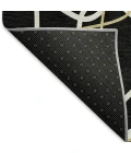 Addison Mayfield Black AMF950 - 8ft. Round Rug