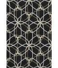Addison Mayfield Black AMF950 - 8ft. Round Rug