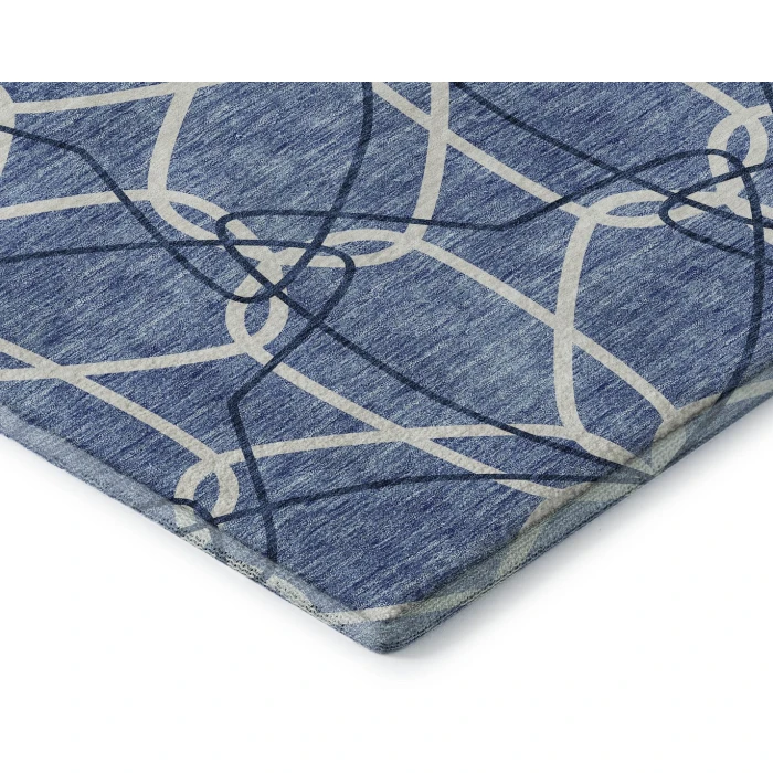 Addison Mayfield Blue AMF950 2ft. 3in. x 7ft. 6in. Rect. Rug