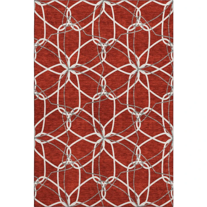 Addison Mayfield Red AMF950 8ft. x 10ft. Rect. Rug
