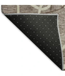 Addison Mayfield Brown AMF950 - 8ft. Round Rug