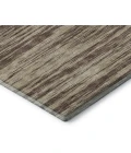 Addison Mayfield Brown AMF951 - 8ft. Round Rug