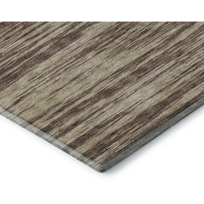 Addison Mayfield Brown AMF951 - 8ft. Round Rug