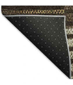 Addison Mayfield Brown AMF954 - 8ft. Round Rug