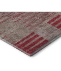 Addison Mayfield Red AMF954 - 8ft. Round Rug