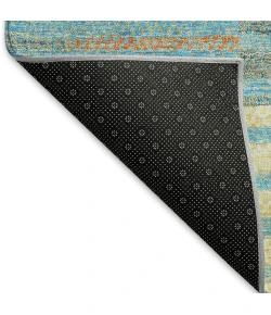 Addison Mayfield Teal AMF954 - 8ft. Round Rug