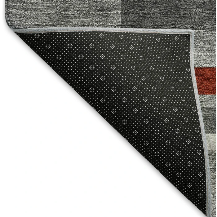 Addison Mayfield Gray AMF956 - 8ft. Round Rug