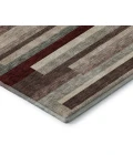 Addison Mayfield Red AMF956 - 8ft. Round Rug