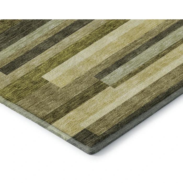 Addison Mayfield Green AMF956 - 8ft. Round Rug