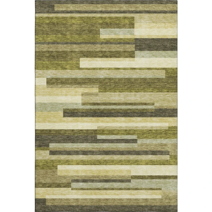 Addison Mayfield Green AMF956 - 8ft. Round Rug