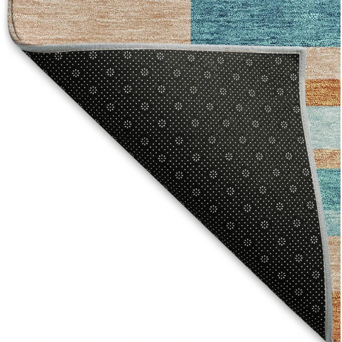 Addison Mayfield Orange AMF956 - 8ft. Round Rug