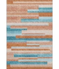 Addison Mayfield Orange AMF956 - 8ft. Round Rug