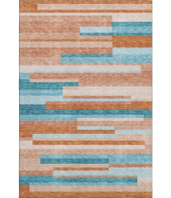 Addison Mayfield Orange AMF956 9ft. x 12ft. Rect. Rug