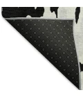 Addison Mayfield Black AMF957 2ft. 3in. x 7ft. 6in. Rect. Rug