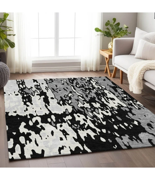 Addison Mayfield Black AMF957 2ft. 3in. x 7ft. 6in. Rect. Rug