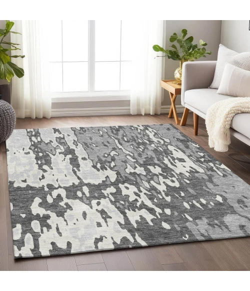 Addison Mayfield Gray AMF957 2ft. 3in. x 7ft. 6in. Rect. Rug