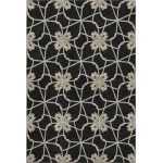Addison Mayfield Black AMF958 9ft. x 12ft. Rect. Rug