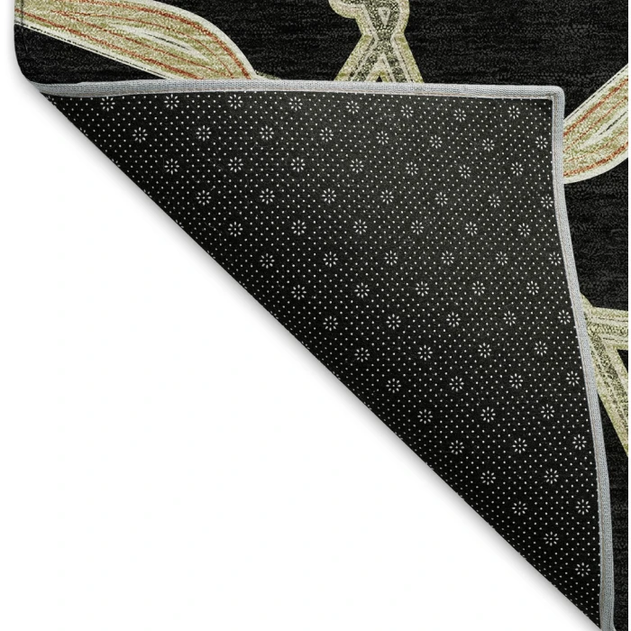 Addison Mayfield Black AMF959 2ft. 3in. x 7ft. 6in. Rect. Rug