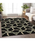 Addison Mayfield Black AMF959 2ft. 3in. x 7ft. 6in. Rect. Rug