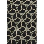 Addison Mayfield Black AMF959 5ft. x 7ft. 6in. Rect. Rug