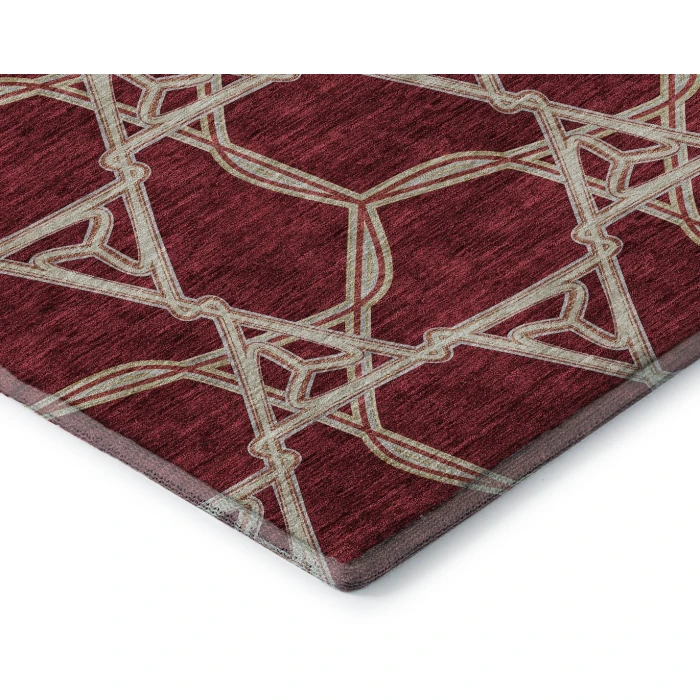 Addison Mayfield Red AMF959 2ft. 3in. x 7ft. 6in. Rect. Rug