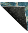 Addison Mayfield Teal AMF959 - 8ft. Round Rug