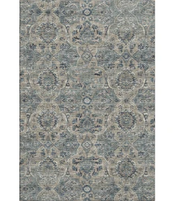 Addison Mayfield Blue AMF95 - 8ft. Round Rug