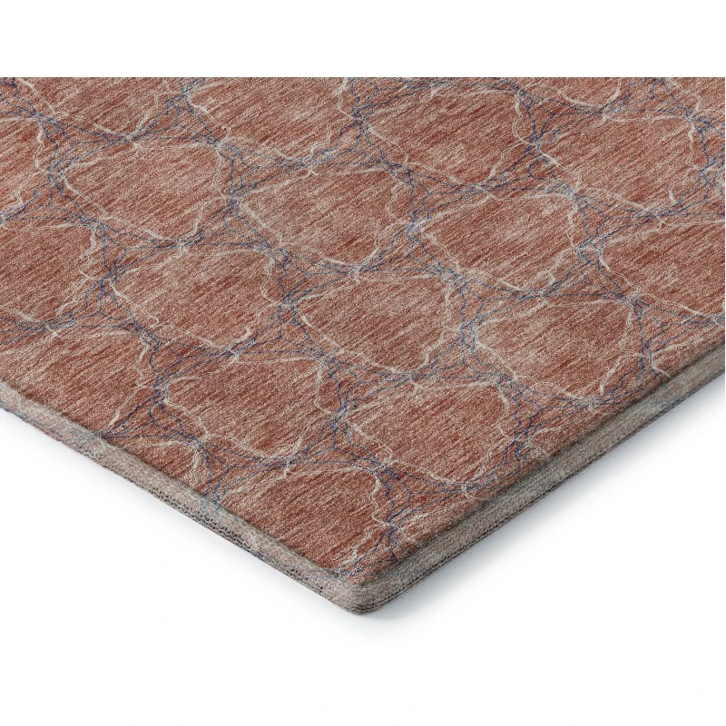 Addison Mayfield Orange AMF960 5ft. x 7ft. 6in. Rect. Rug