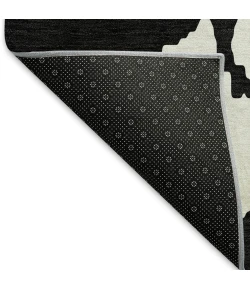 Addison Mayfield Black AMF961 - 8ft. Round Rug