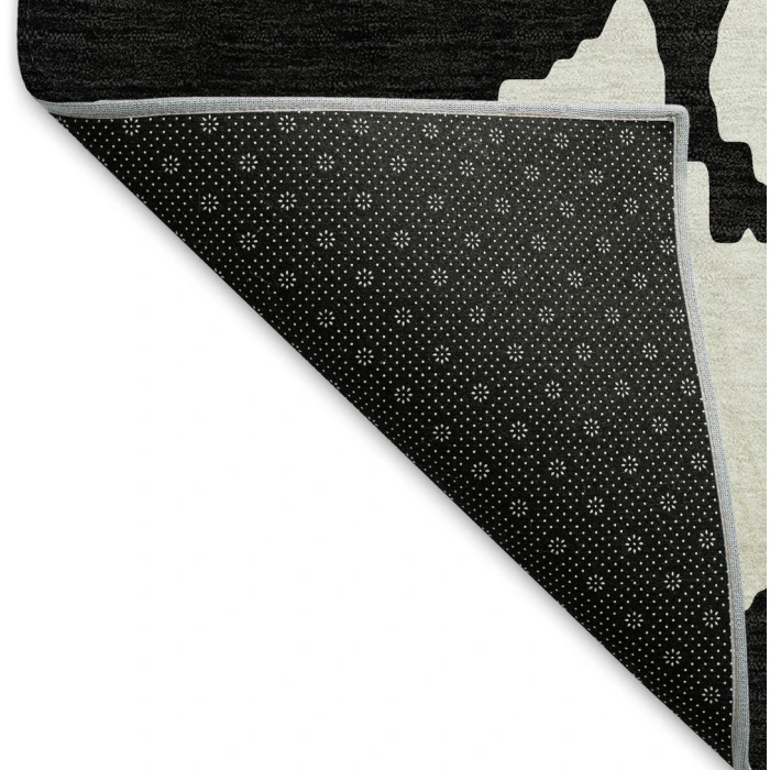 Addison Mayfield Black AMF961 - 8ft. Round Rug