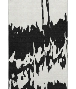 Addison Mayfield Black AMF961 - 8ft. Round Rug