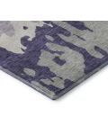 Addison Mayfield Purple AMF961 - 8ft. Round Rug