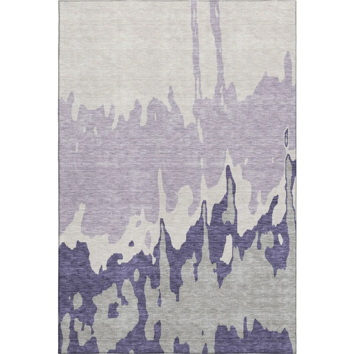 Addison Mayfield Purple AMF961 - 8ft. Round Rug