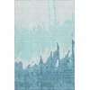 Addison Mayfield Teal AMF961 - 8ft. Round Rug
