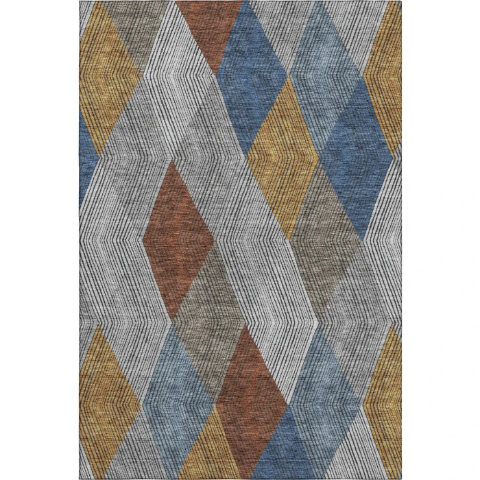 Addison Mayfield Gray AMF962 8ft. x 10ft. Rect. Rug