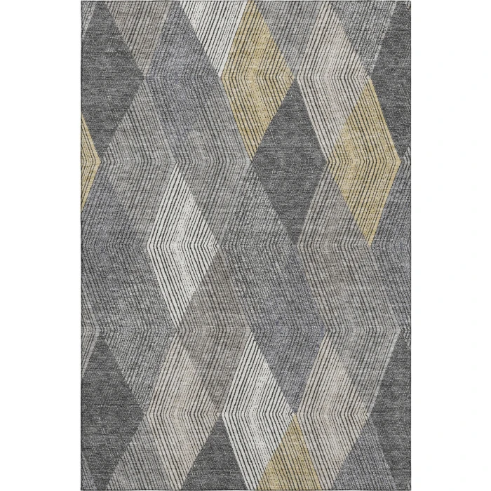 Addison Mayfield Gray AMF962 9ft. x 12ft. Rect. Rug