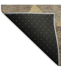 Addison Mayfield Brown AMF965 - 8ft. Round Rug