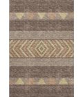 Addison Mayfield Brown AMF965 - 8ft. Round Rug