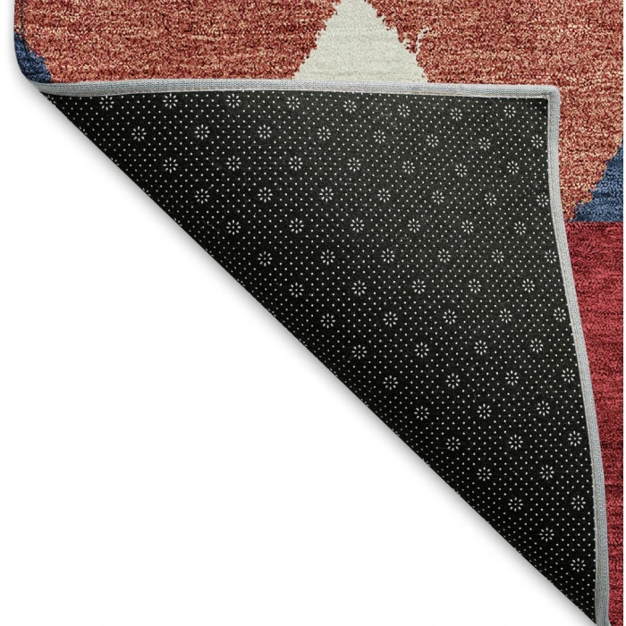 Addison Mayfield Red AMF965 - 8ft. Round Rug