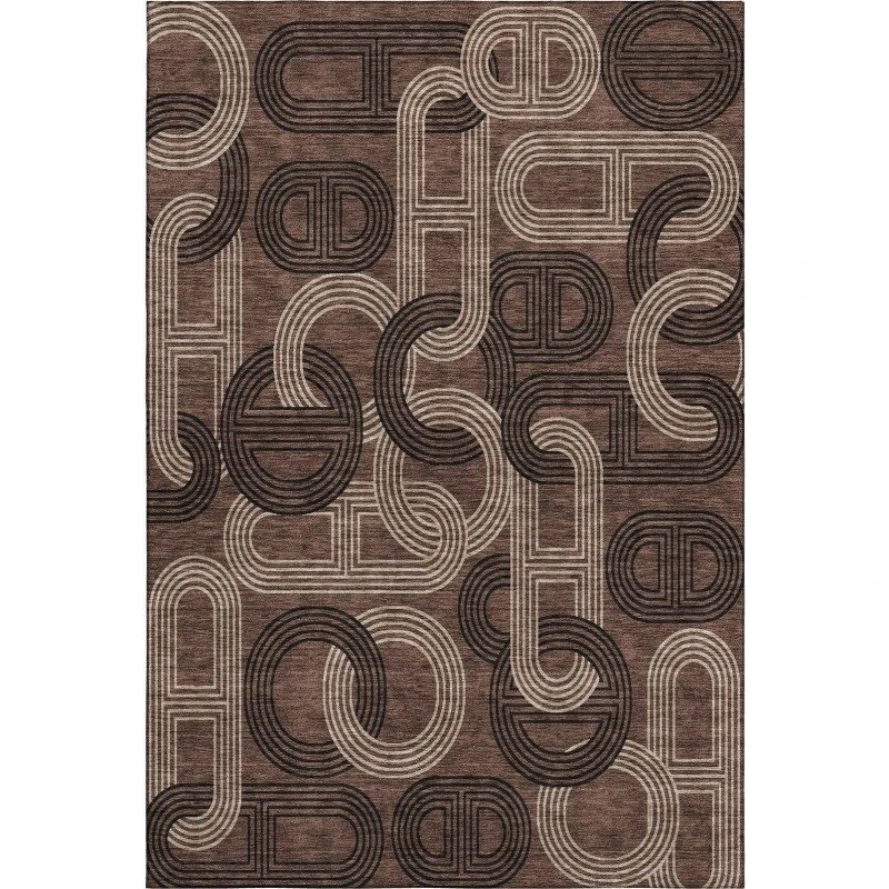 Addison Mayfield Brown AMF967 5ft. x 7ft. 6in. Rect. Rug