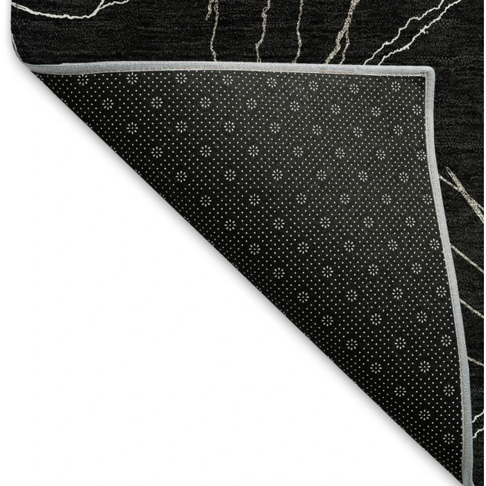Addison Mayfield Black AMF968 5ft. x 7ft. 6in. Rect. Rug