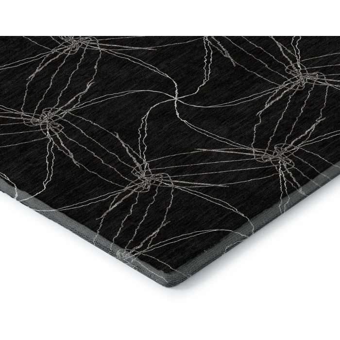 Addison Mayfield Black AMF968 5ft. x 7ft. 6in. Rect. Rug