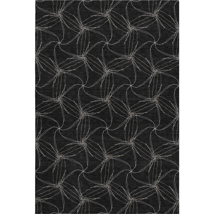 Addison Mayfield Black AMF968 5ft. x 7ft. 6in. Rect. Rug